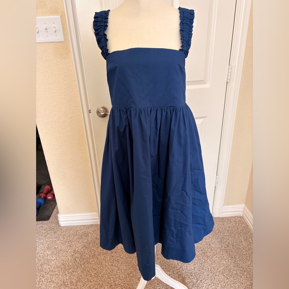 NEW! LaBiz Blue Open Back Dress